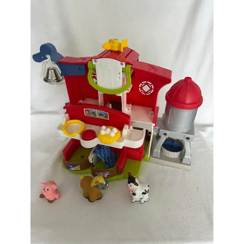 Fisher-Price Little People Farm Playset with Pig Horse Cow